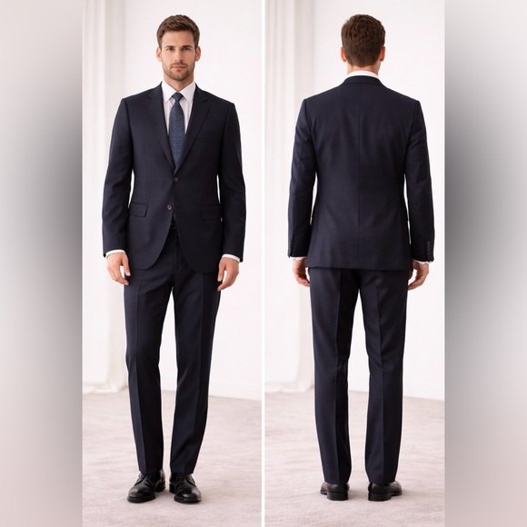 Ermenegildo Zegna Dark Blue suit 42S